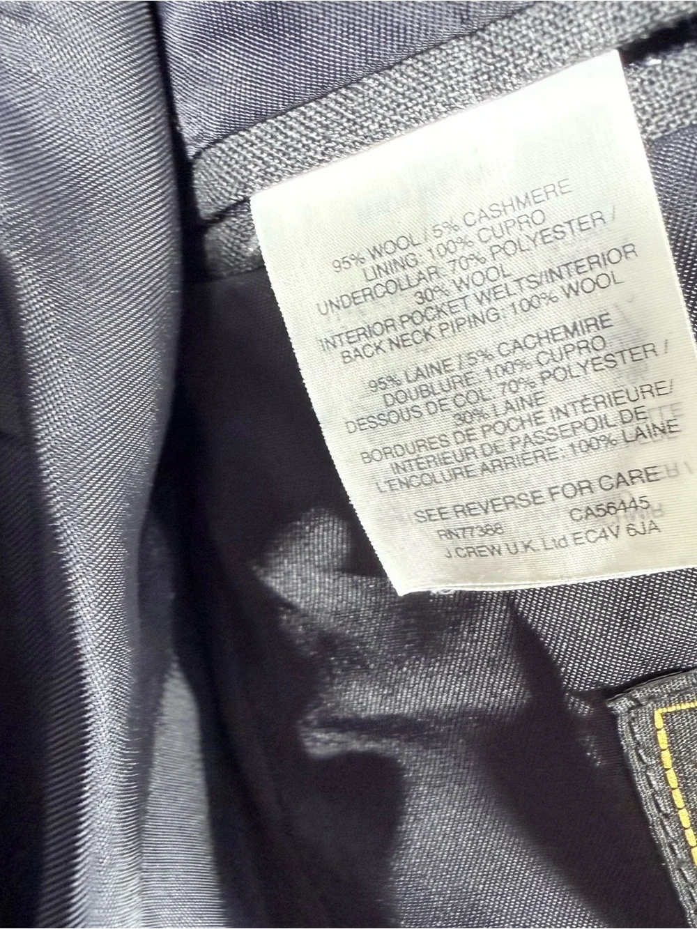 J. Crew crew navy